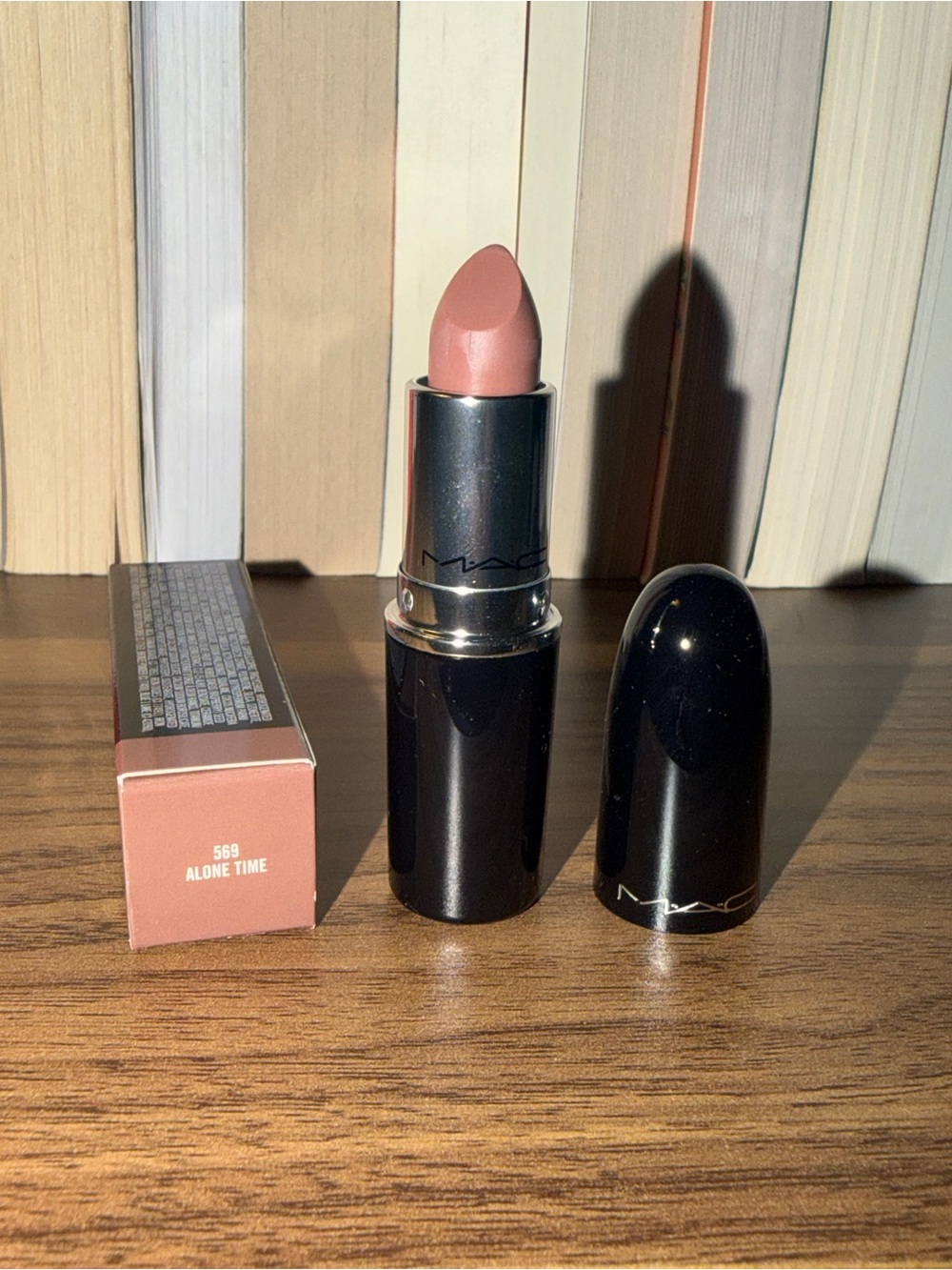 MAC Cosmetics Lipstick - Muted Rose (569 Alone Time)